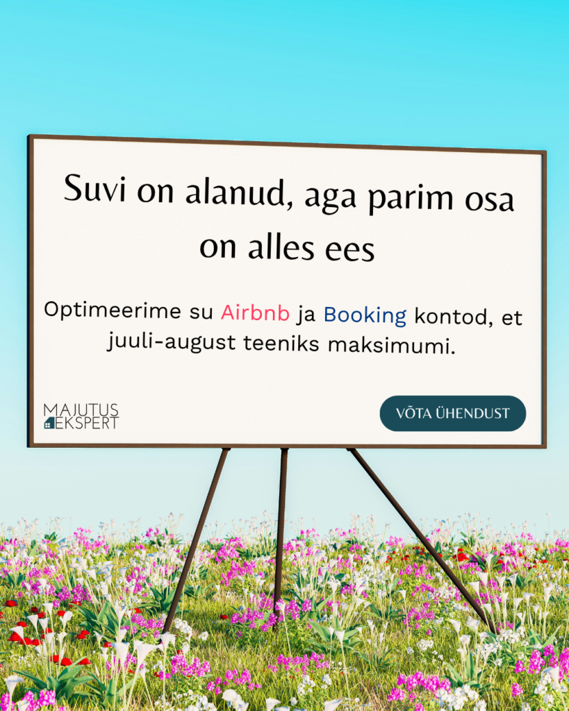 Suvi on alanud, aga parim osa on alles ees_v1 airbnb nõustamise reklaambänner